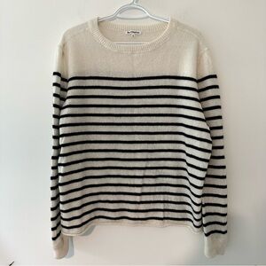 REFORMATION CASHMERE BOYFRIEND SWEATER